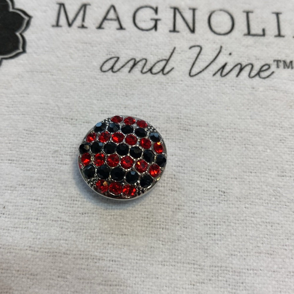 Magnolia And Vine, 5 Original Snaps, Red & Black … - image 5